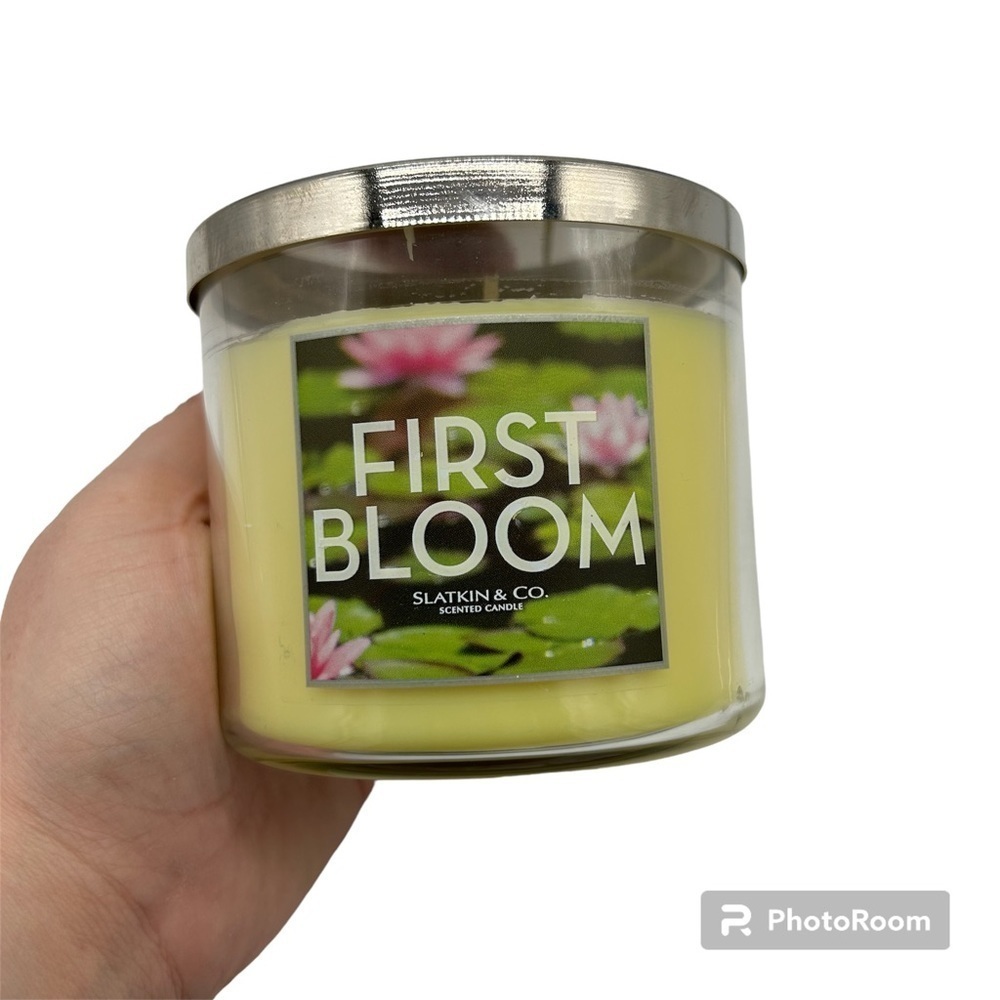 Bath & Body Works Candle First Bloom 3-Wick New